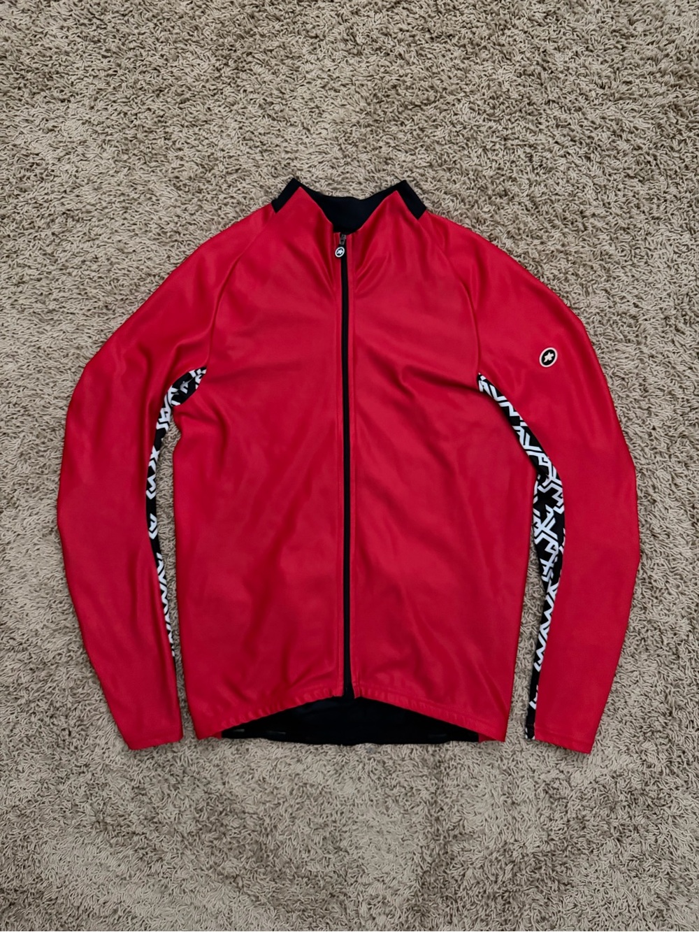 ASSOS Cycling Jacket MILLE GT Summer Long-Sleeve Jersey - Men's Large Red
